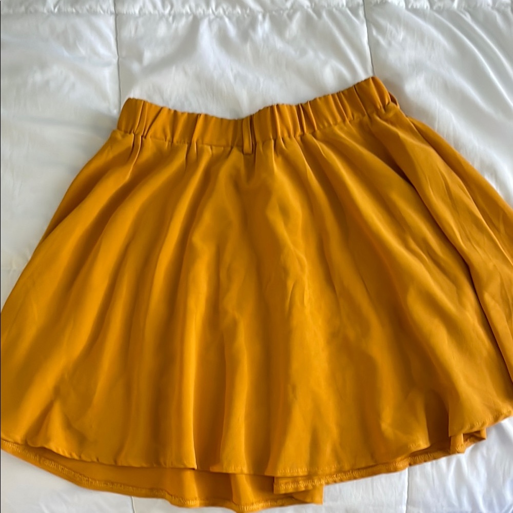 Mustard Yellow Women's Skirt